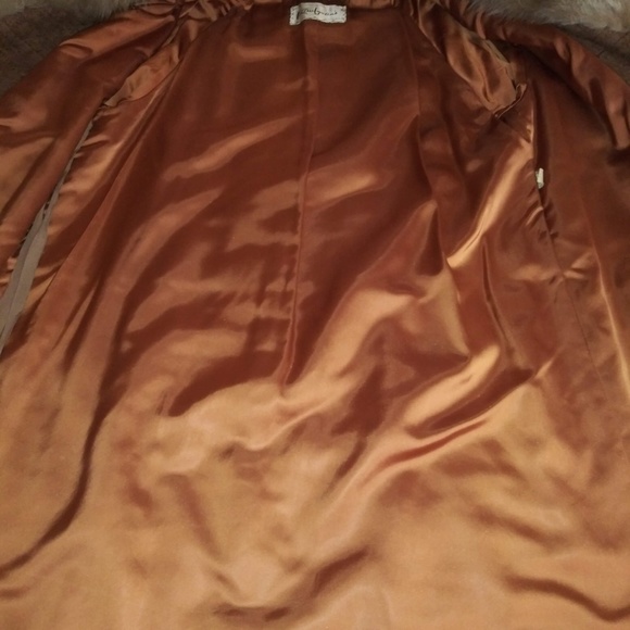 1950's Vintage Winter Coat w/ Fur CollarSize 10